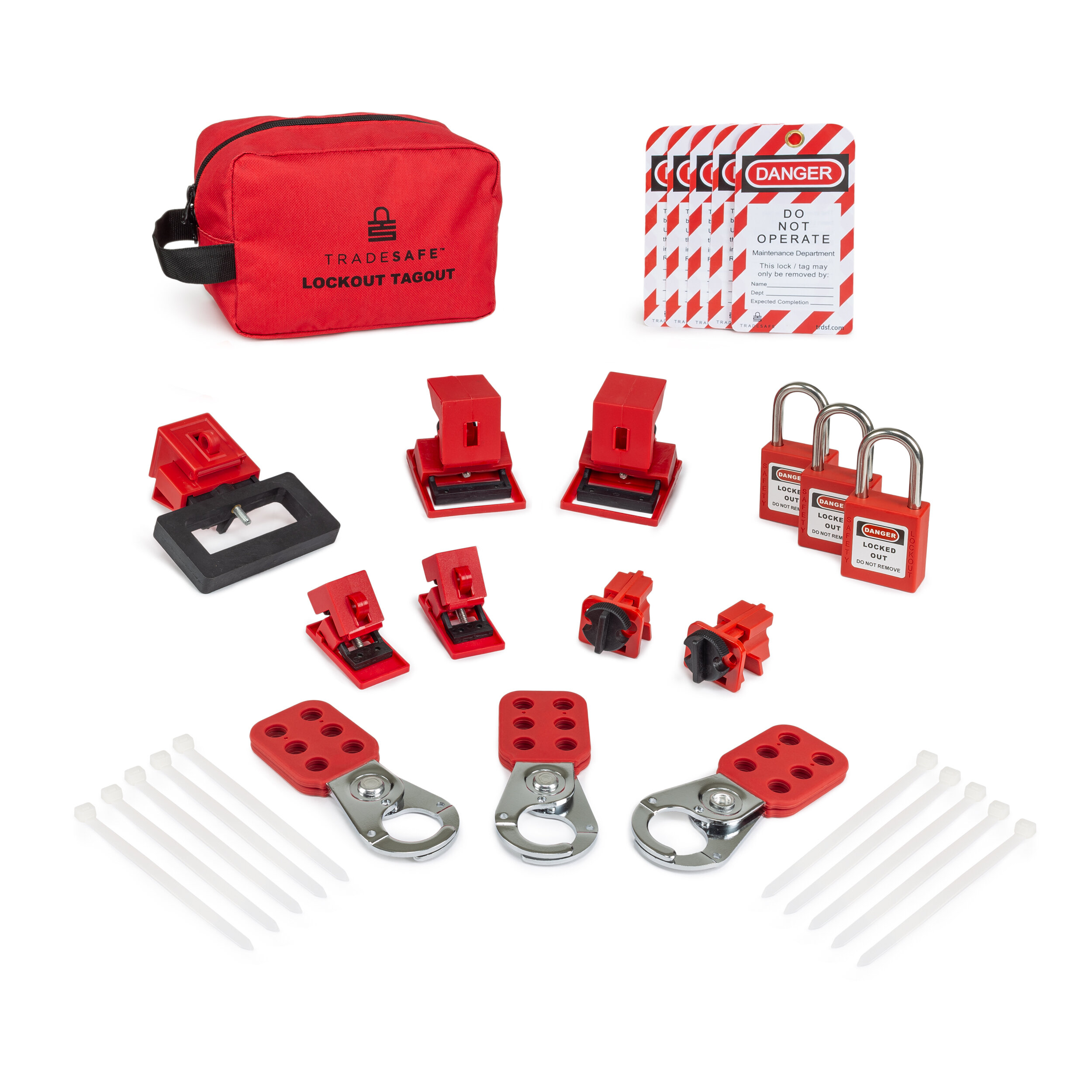 Shop Complete Breaker Lockout Tagout Electrical Safety Kit Tradesafe