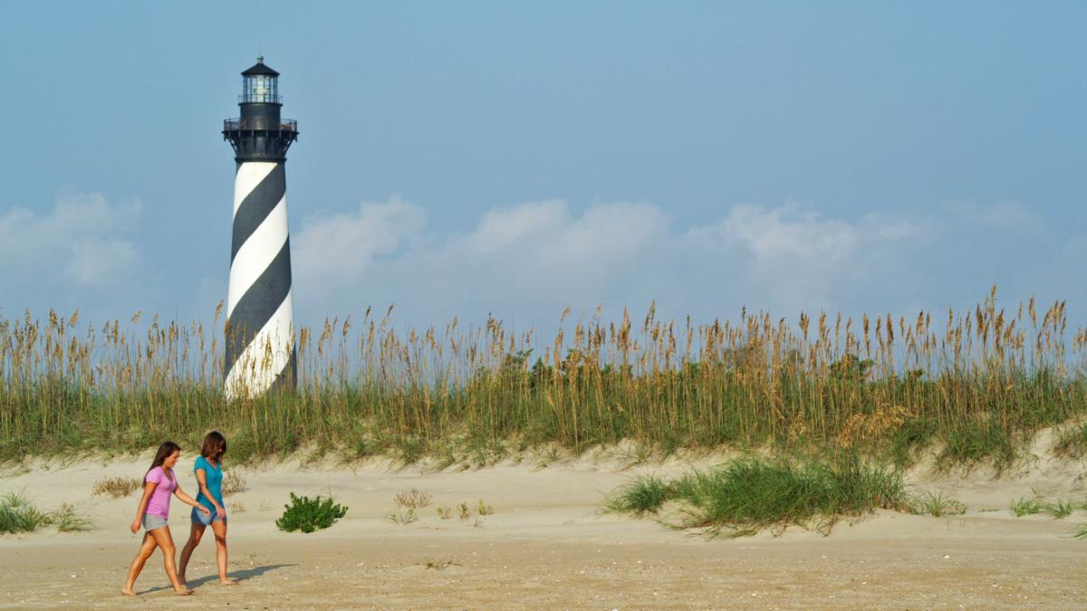 Hatteras Island Lighthouse - Photo courtesy Outer Banks Visitors Bureau - outerbanks.org