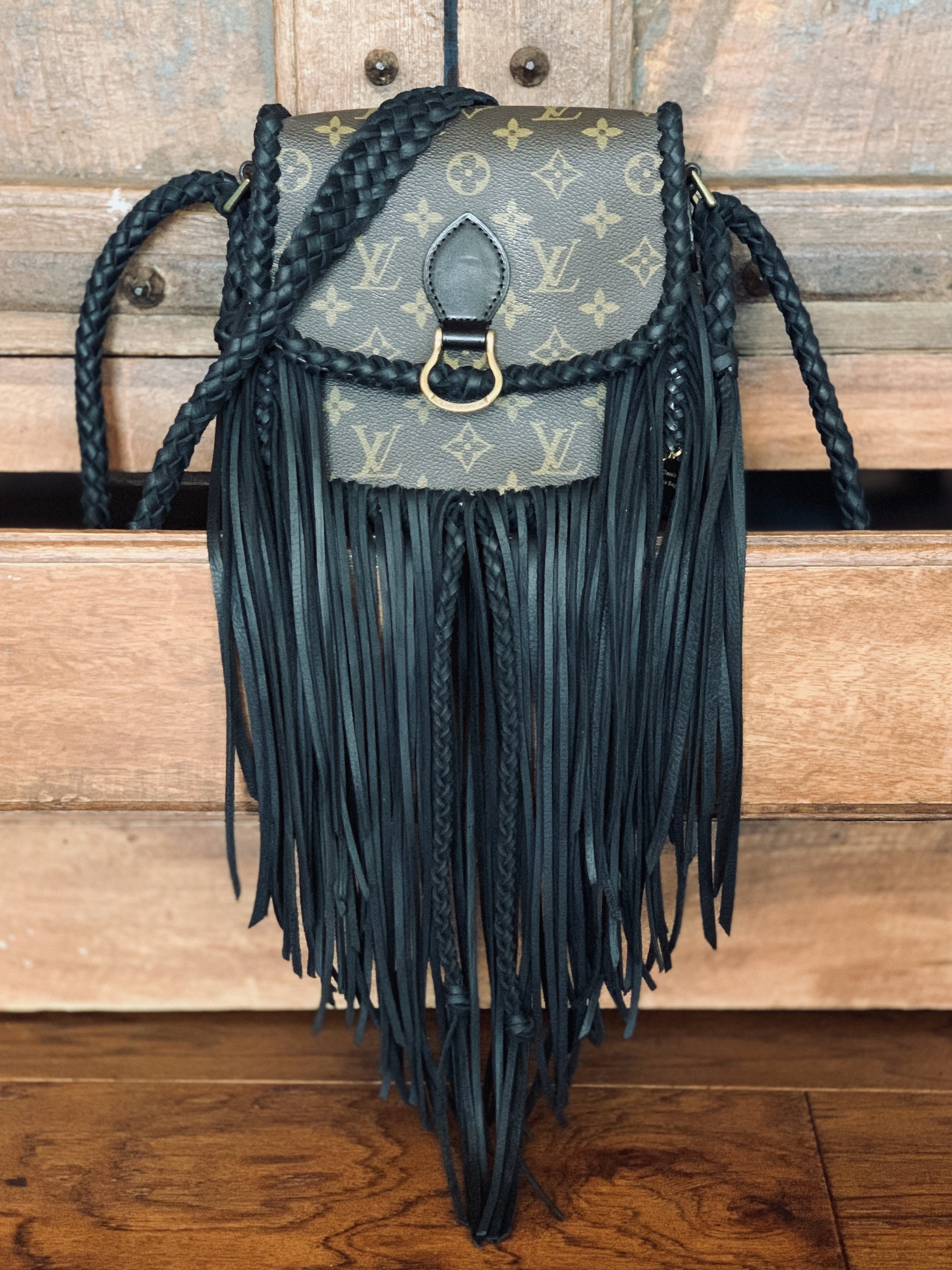 The Austin Bag Medium Black — Classic Boho Bags