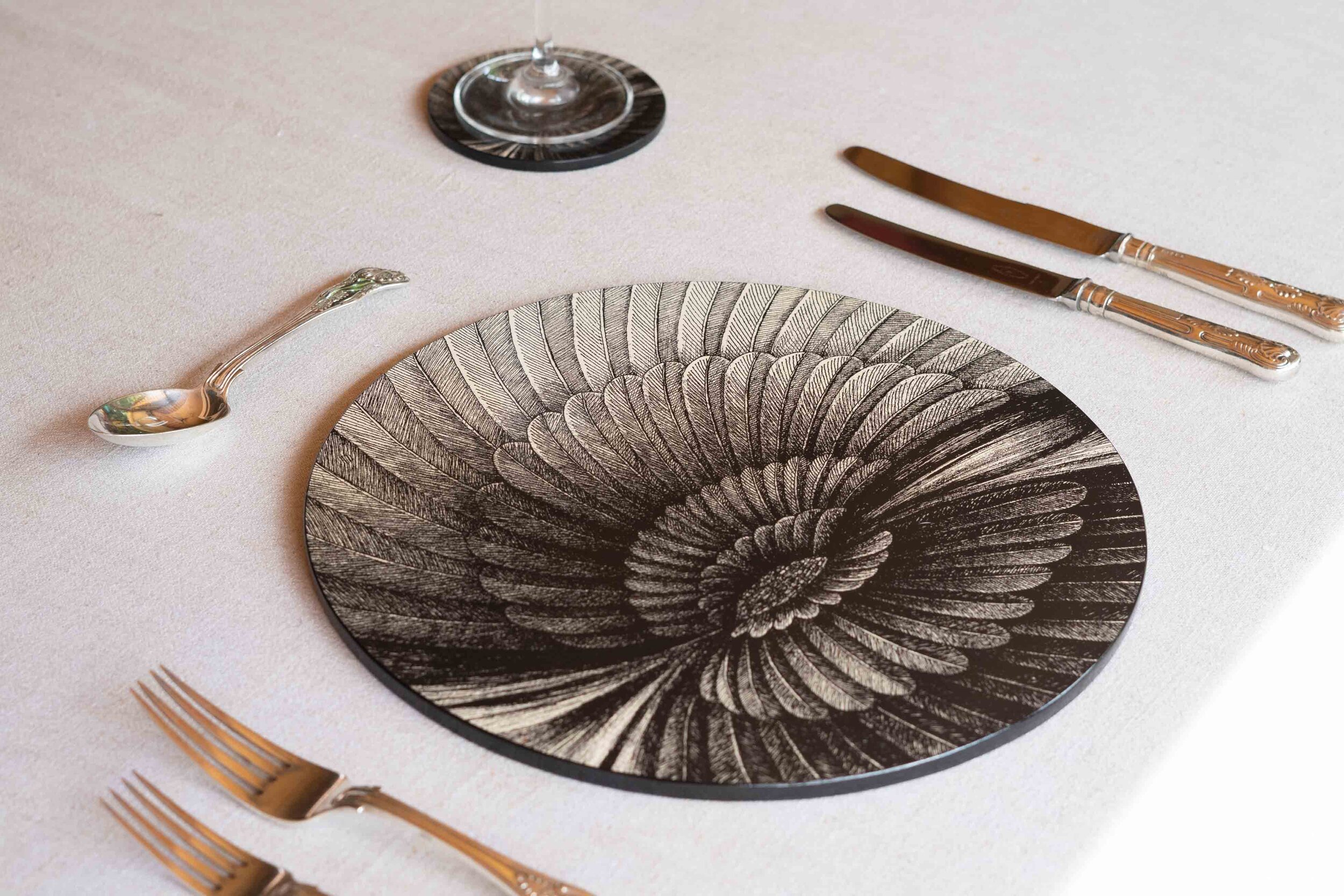Kim Seybert Faux Petrified Wood Placemats – To The Nines Manitowish Waters