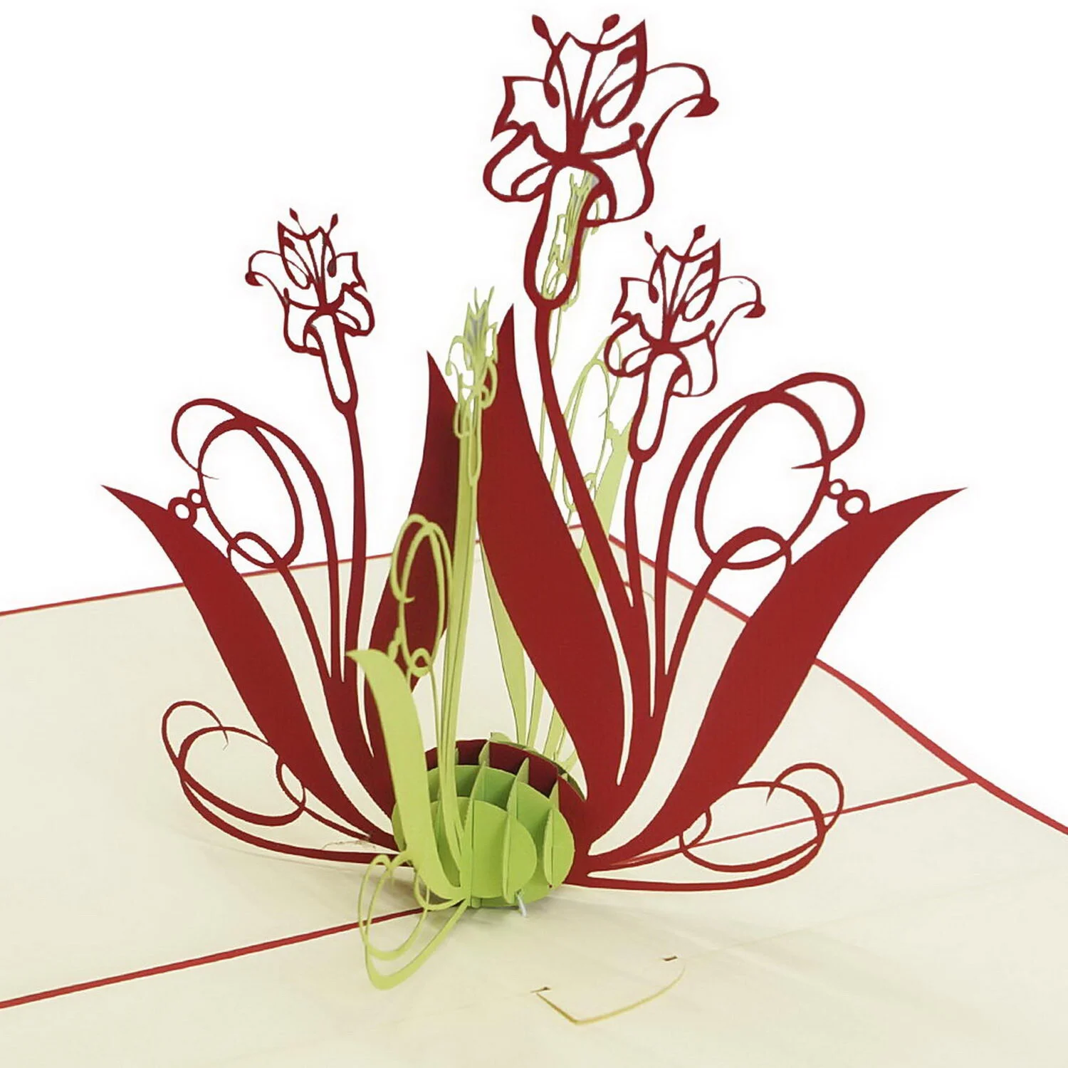 3d Pop Up Karte Blumenstrauss Bunch Of Flowers Atelier Altmann Shop