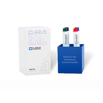 Markers and Magnetic Eraser for Clarus Glass Board — Cedars Sinai Furniture  Program