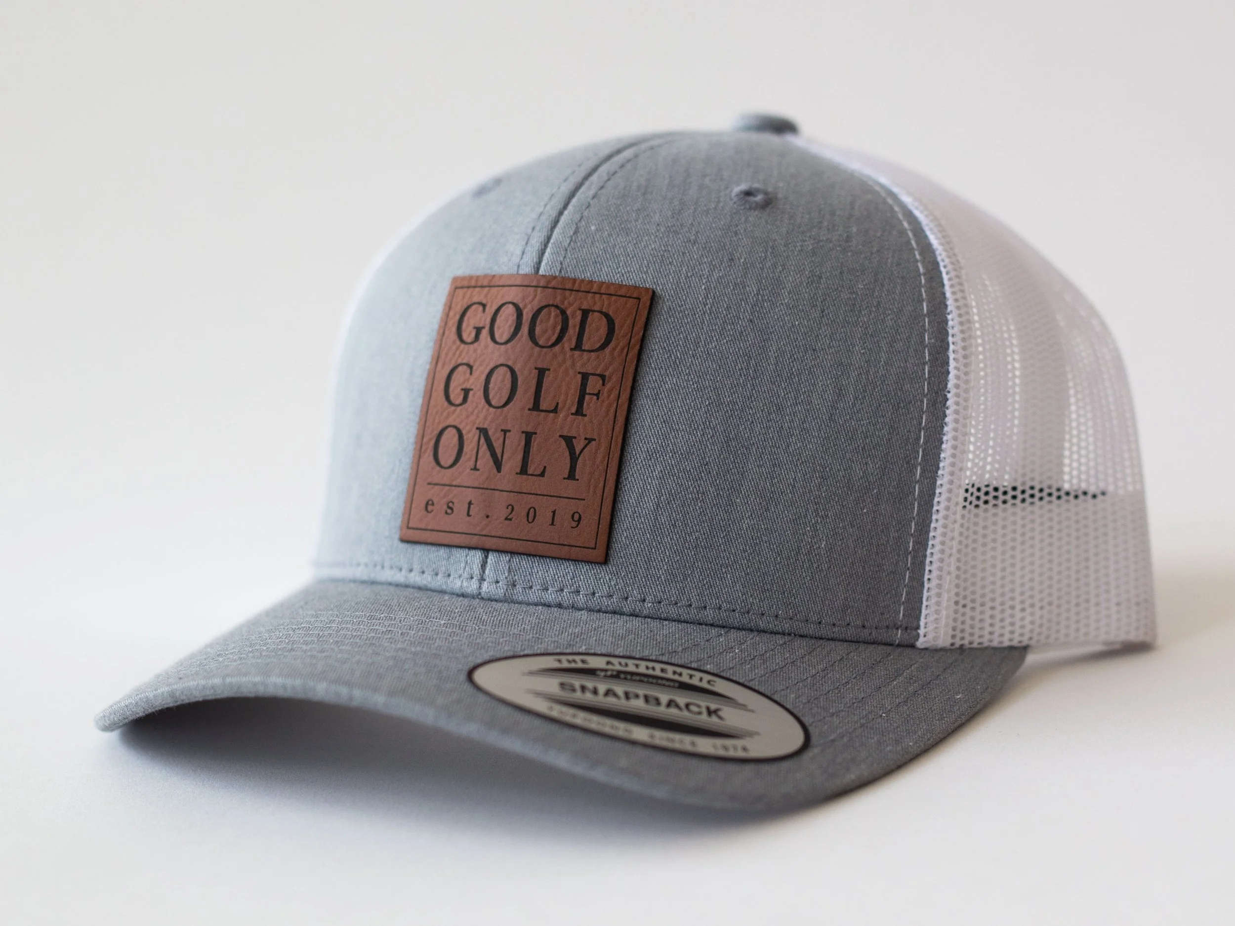 Snapback Golf Trucker Hat — Good Golf Only