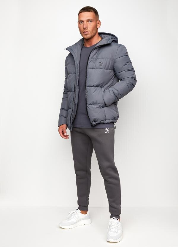 Gym King Core Tech Puffer Jacket - Grey 