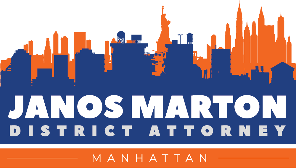 Janos Marton for Manhattan District Attorney