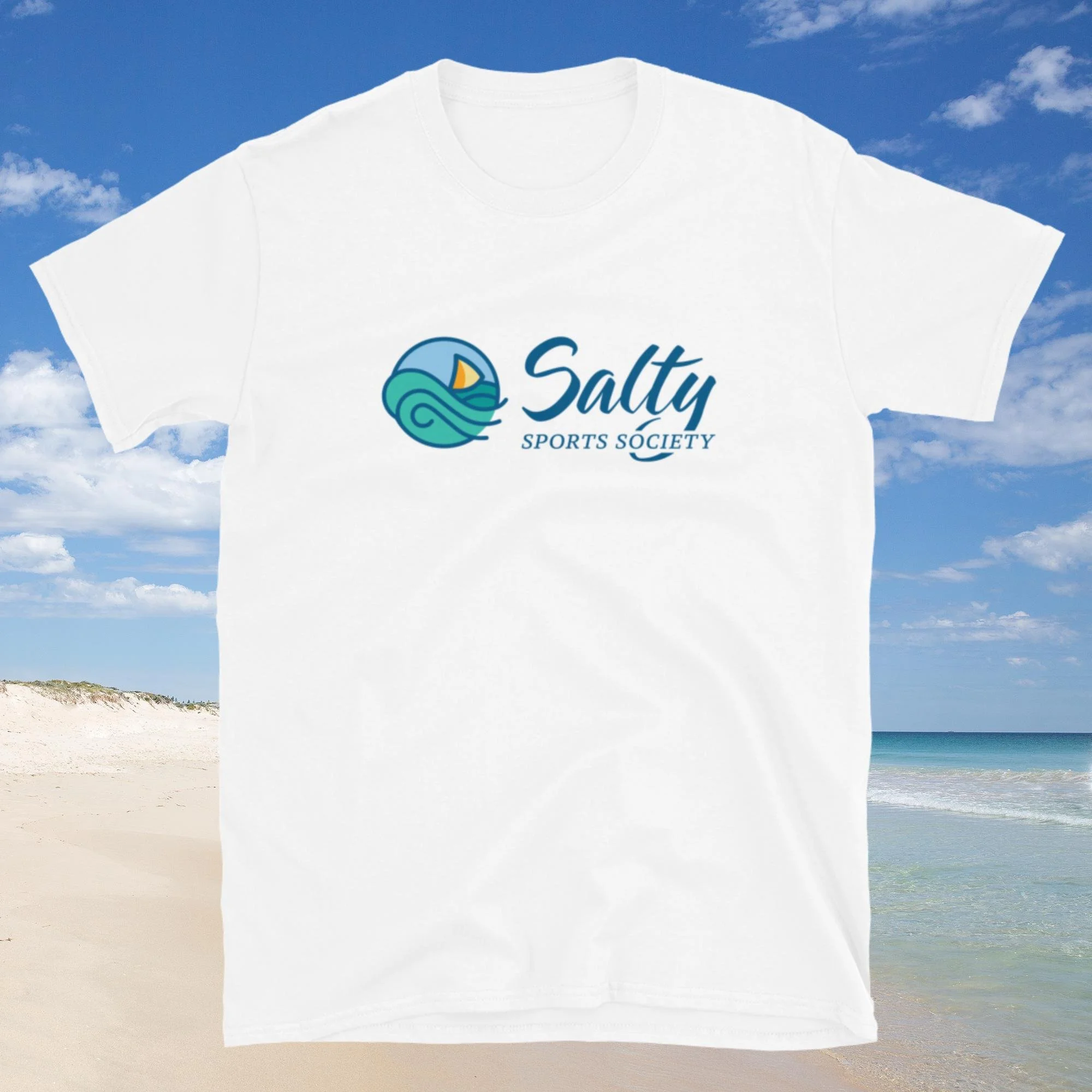 Society Short Sleeve in White Society Short Sleeve in White