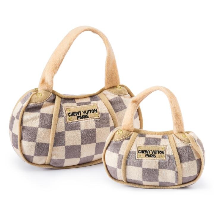 Chewy Vuitton Checkered Bag, 2 Sizes — Paradigm Texas