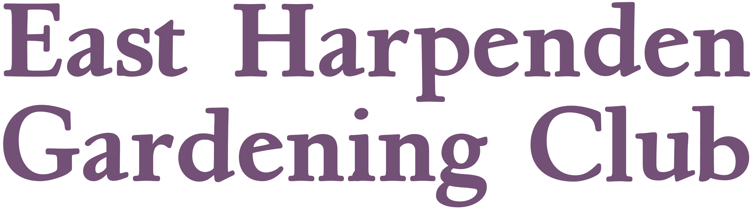 East Harpenden Gardening Club