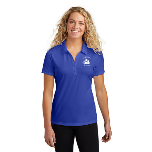 Performance polyester polo shirts hot sale