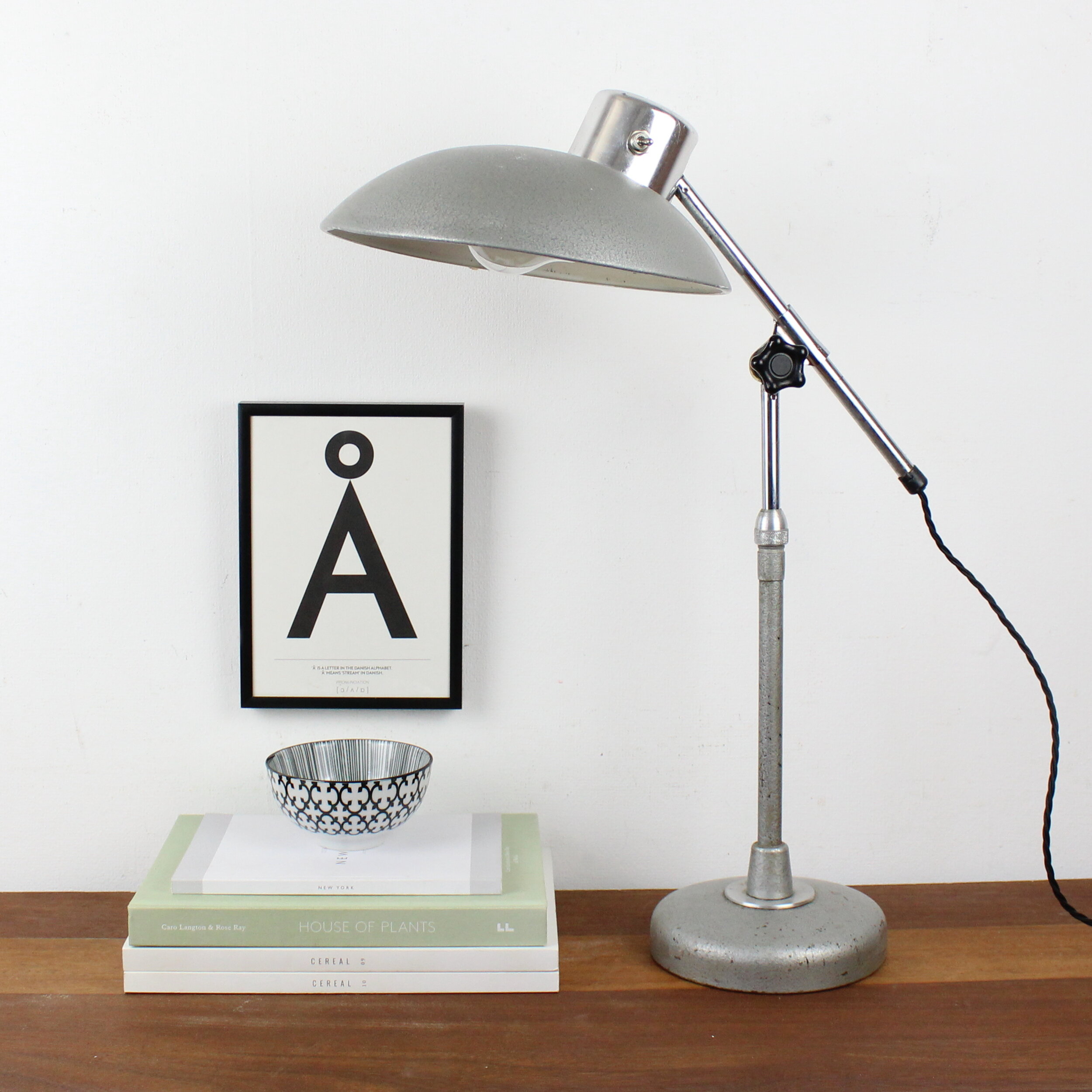 Mid Century Desk Lamp Designed By Ferdinand Solere For Solere