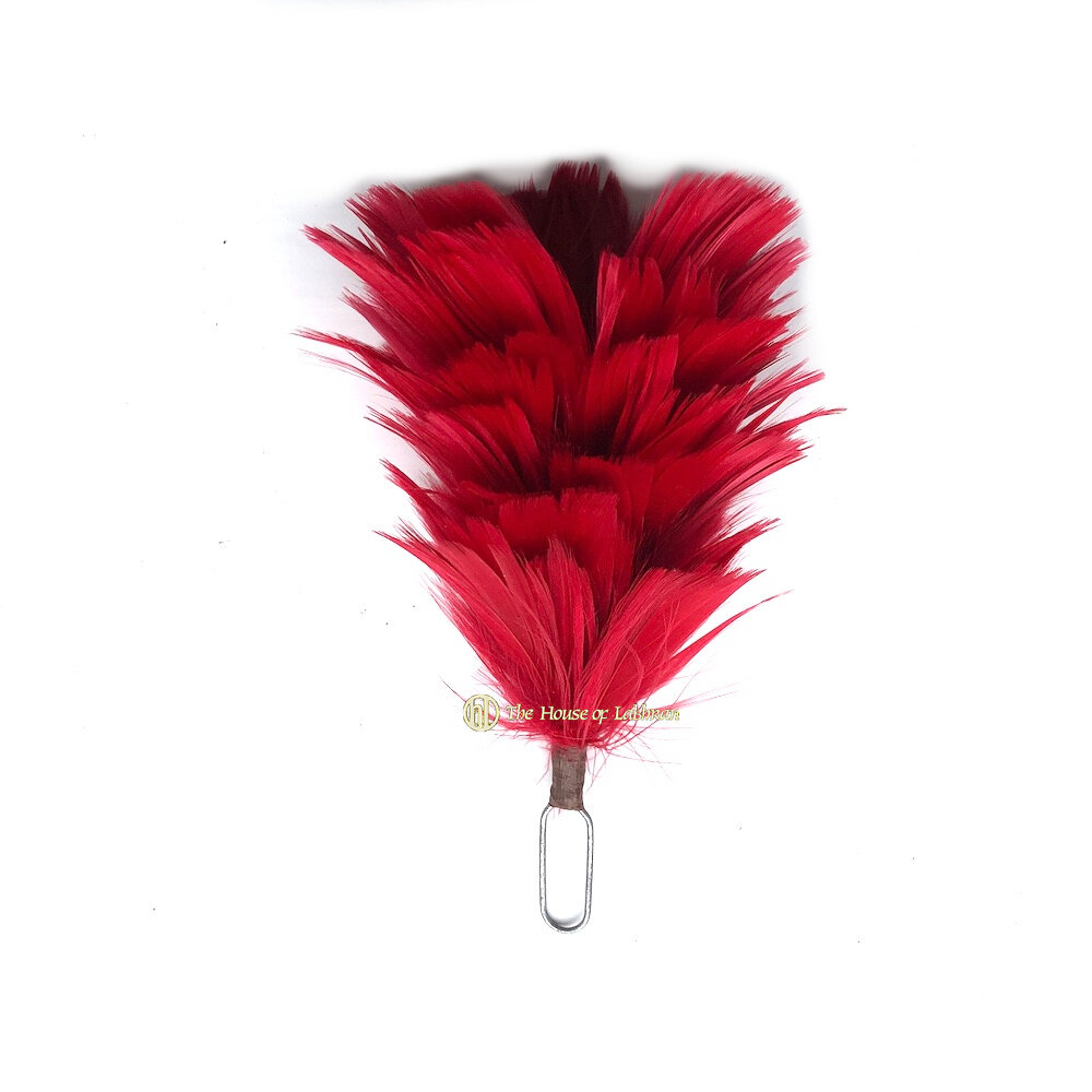 Glengarry Hat Hackle Feather Hackle Tessel Black Pipe Band Accessories 