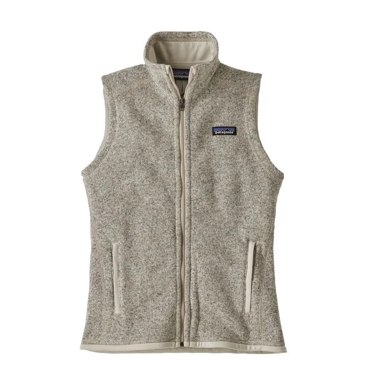 patagonia women's better sweater vest birch white