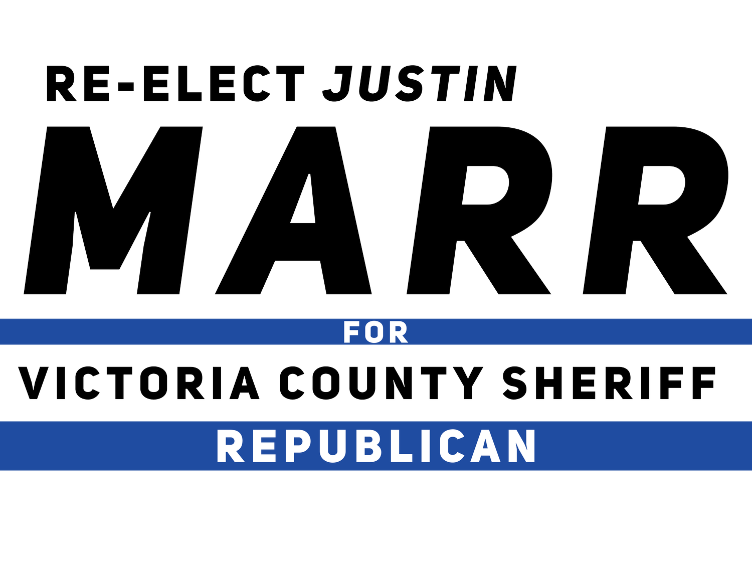 Marr For Sheriff