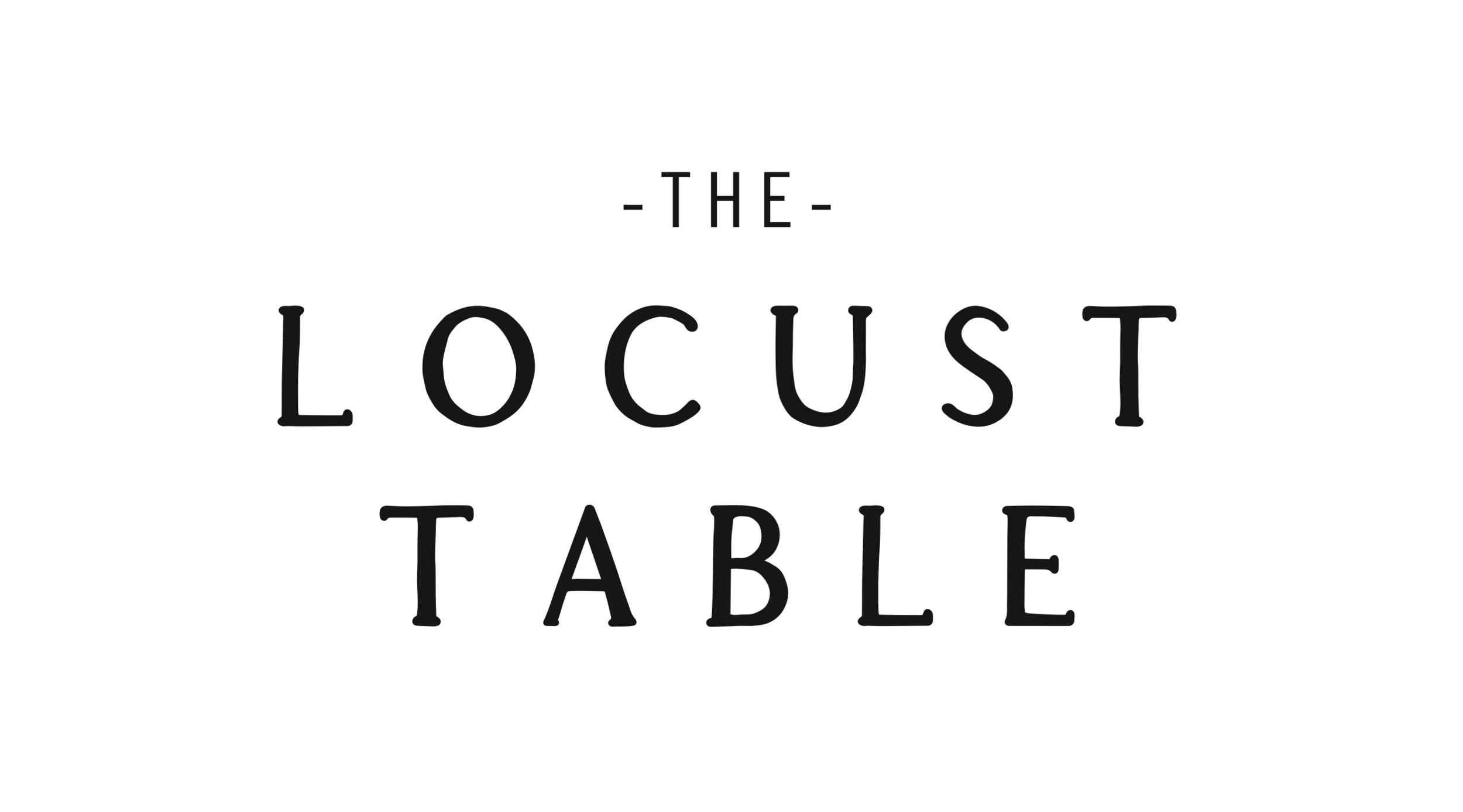 THE LOCUST TABLE