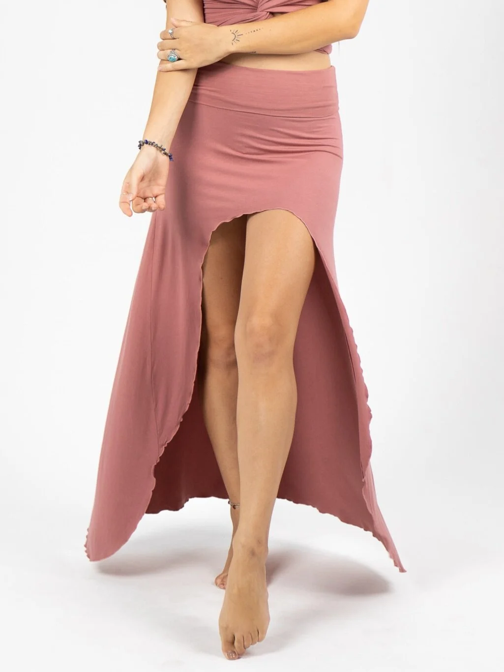 asymmetrical goddess skirt