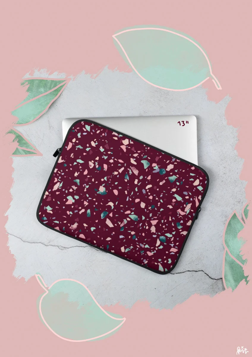 fleece laptop sleeve