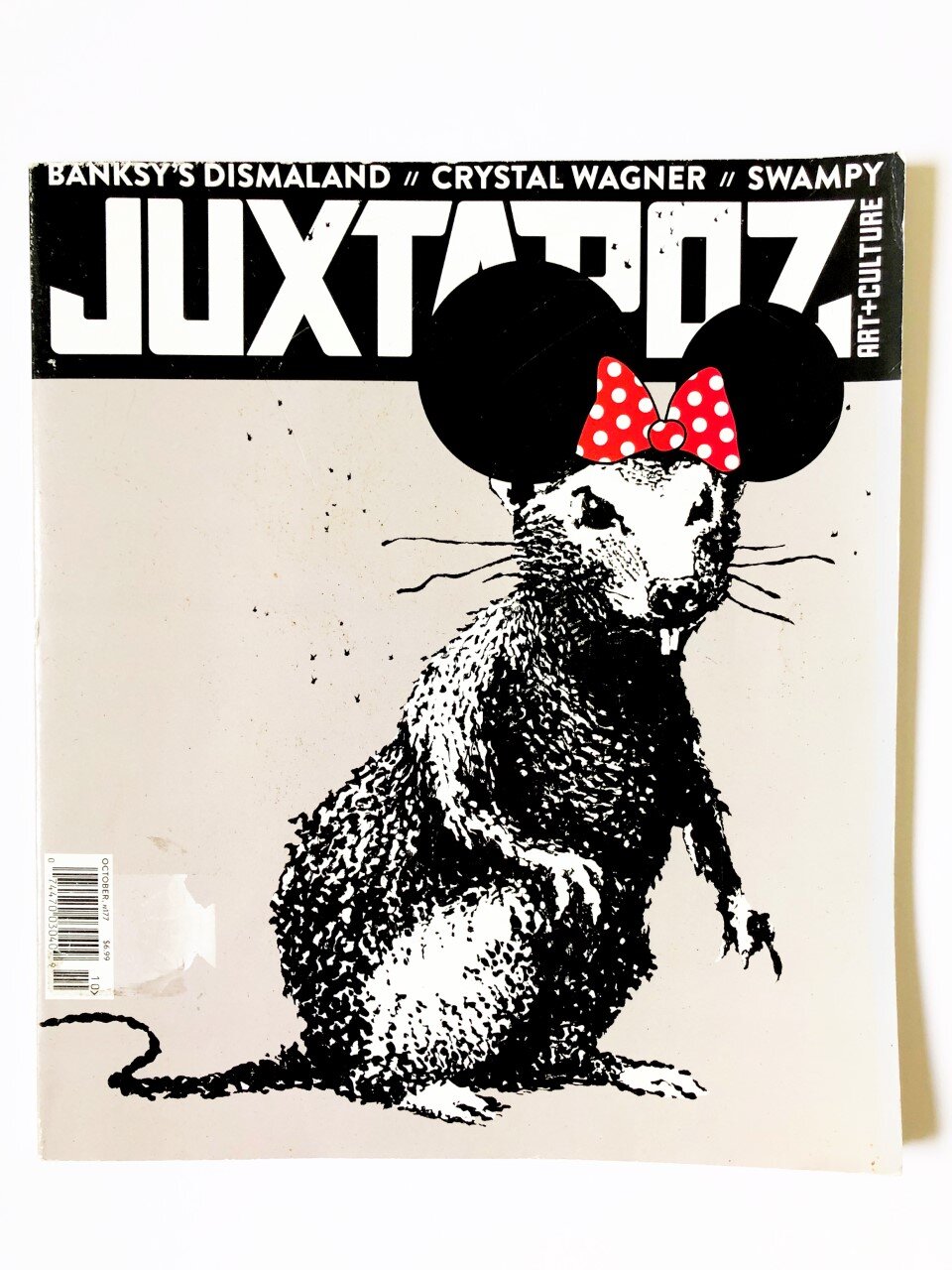 Juxtapoz Magazine - Banksy Donates Mediterranean sea view 2017