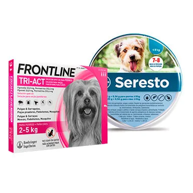 seresto flea collar vs frontline