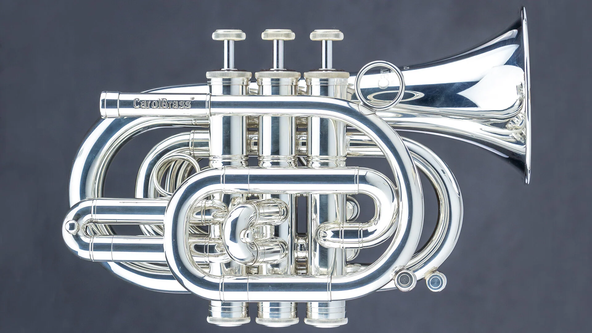 Carol Brass Pocket Trumpet CPT-3000-GLS - Trumpets for students to