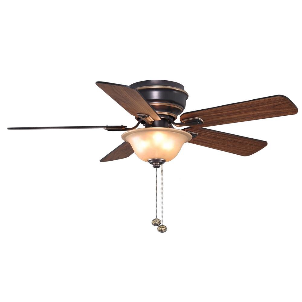 Air Cool 44 In Tarnished Bronze Ceiling Fan Replacement Glass Venetian 