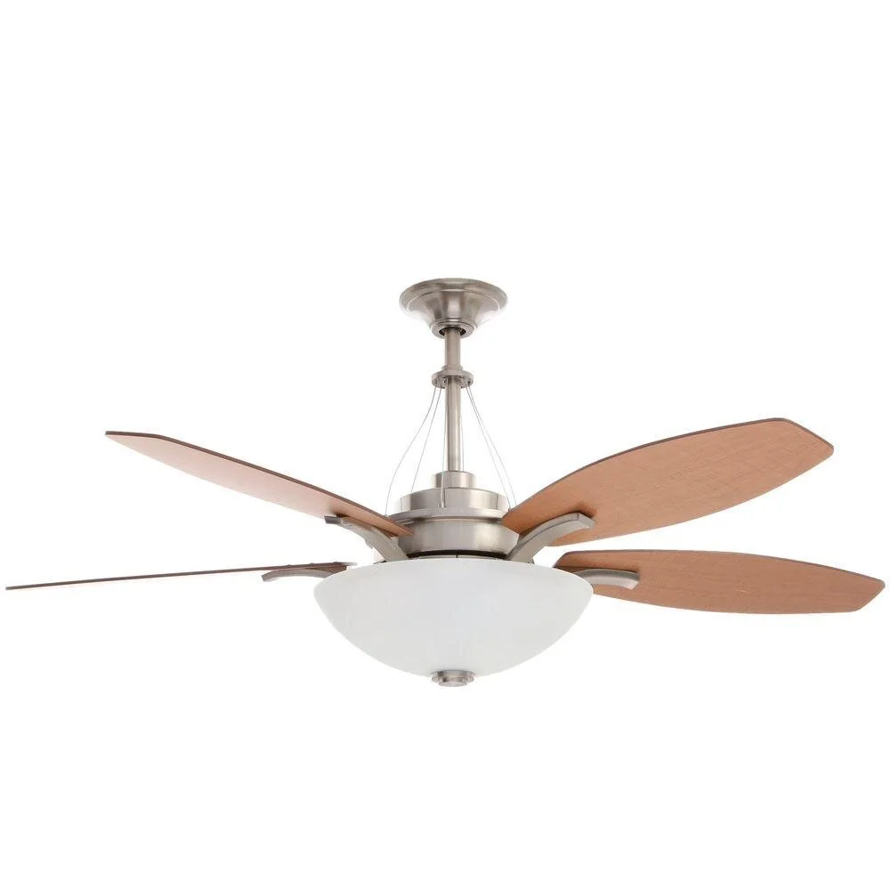 Brookedale II 60 in. Brushed Nickel Ceiling Fan Replacement Light Kit Brookedale II 60 in. Brushed Nickel Ceiling Fan Replacement Light Kit
