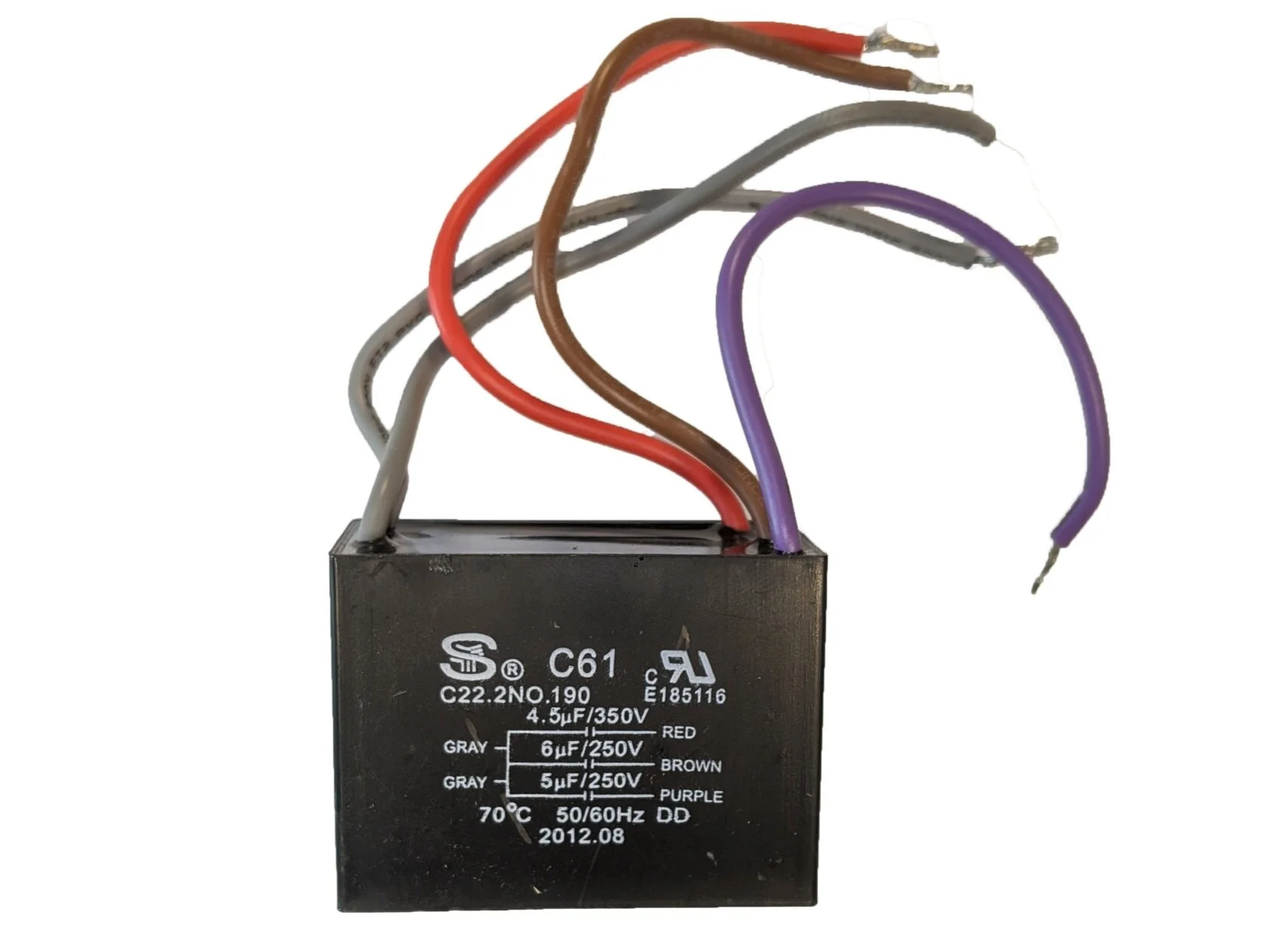 how to connect a ceiling fan capacitor Wiring Diagram and Schematics