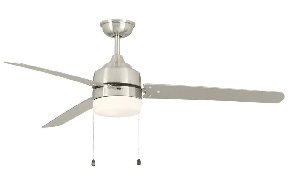 Carrington 60 in. Brushed Nickel Ceiling Fan Replacement Light Kit Carrington 60 in. Brushed Nickel Ceiling Fan Replacement Light Kit