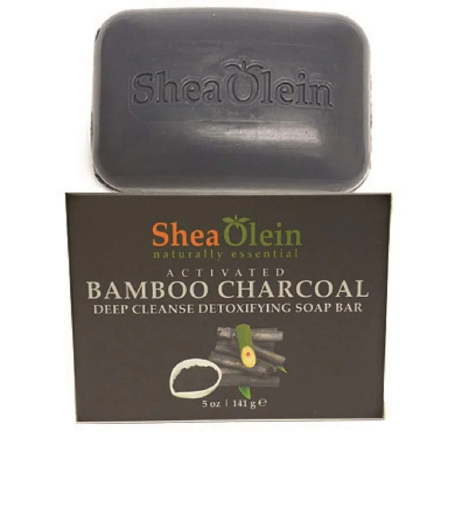 ACTIVATED BAMBOO CHARCOAL DEEP CLEANSE DETOXIFYING SOAP