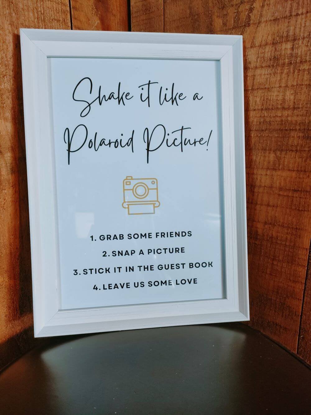 Polaroid Guest Book 