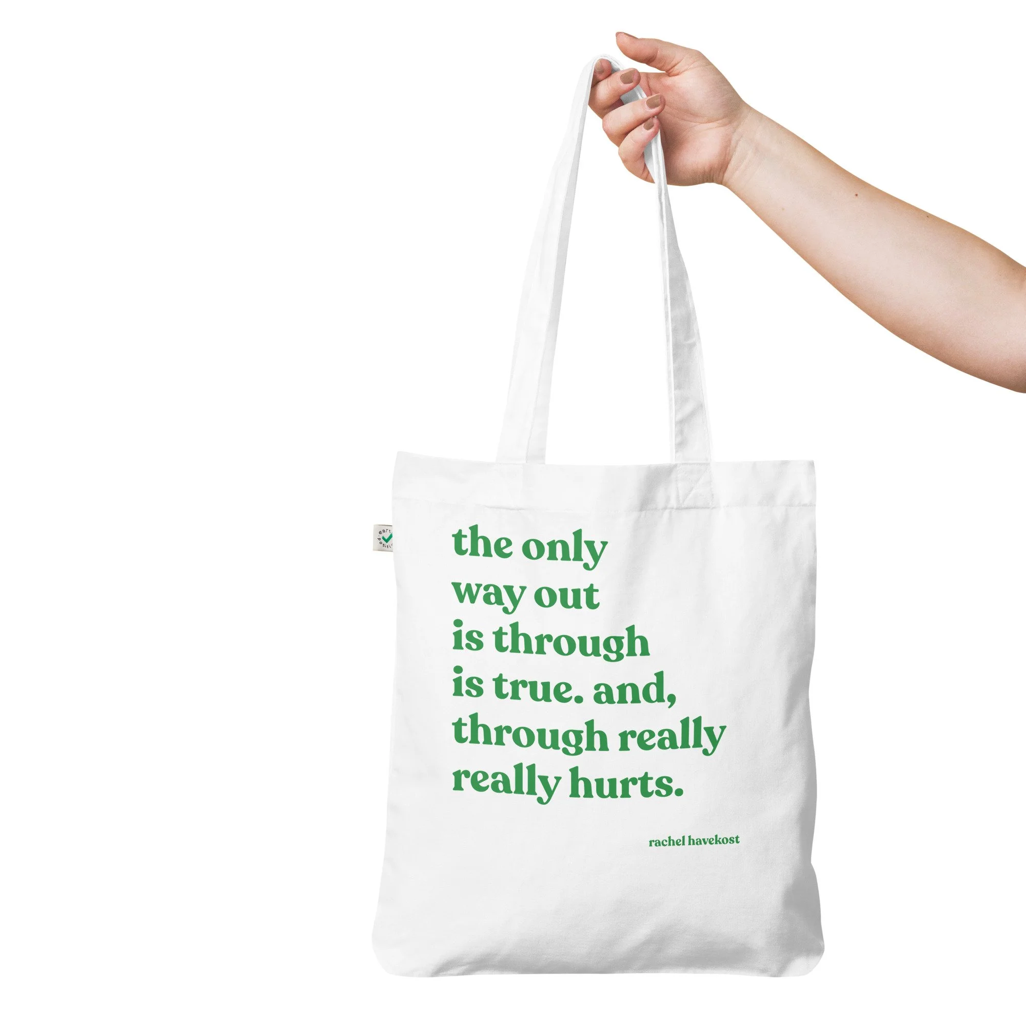Only Way Forward is Through {Tote Bag} Only Way Forward is Through {Tote Bag}