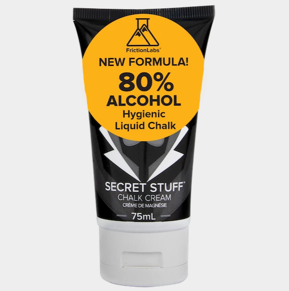 Secret Stuff Hygienic - 80% Alcohol Liquid Chalk — Estes Park Rock Climbing