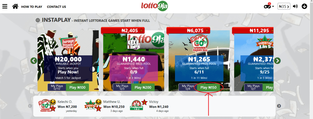 点击Lotto9ja Game - Step 4.png
