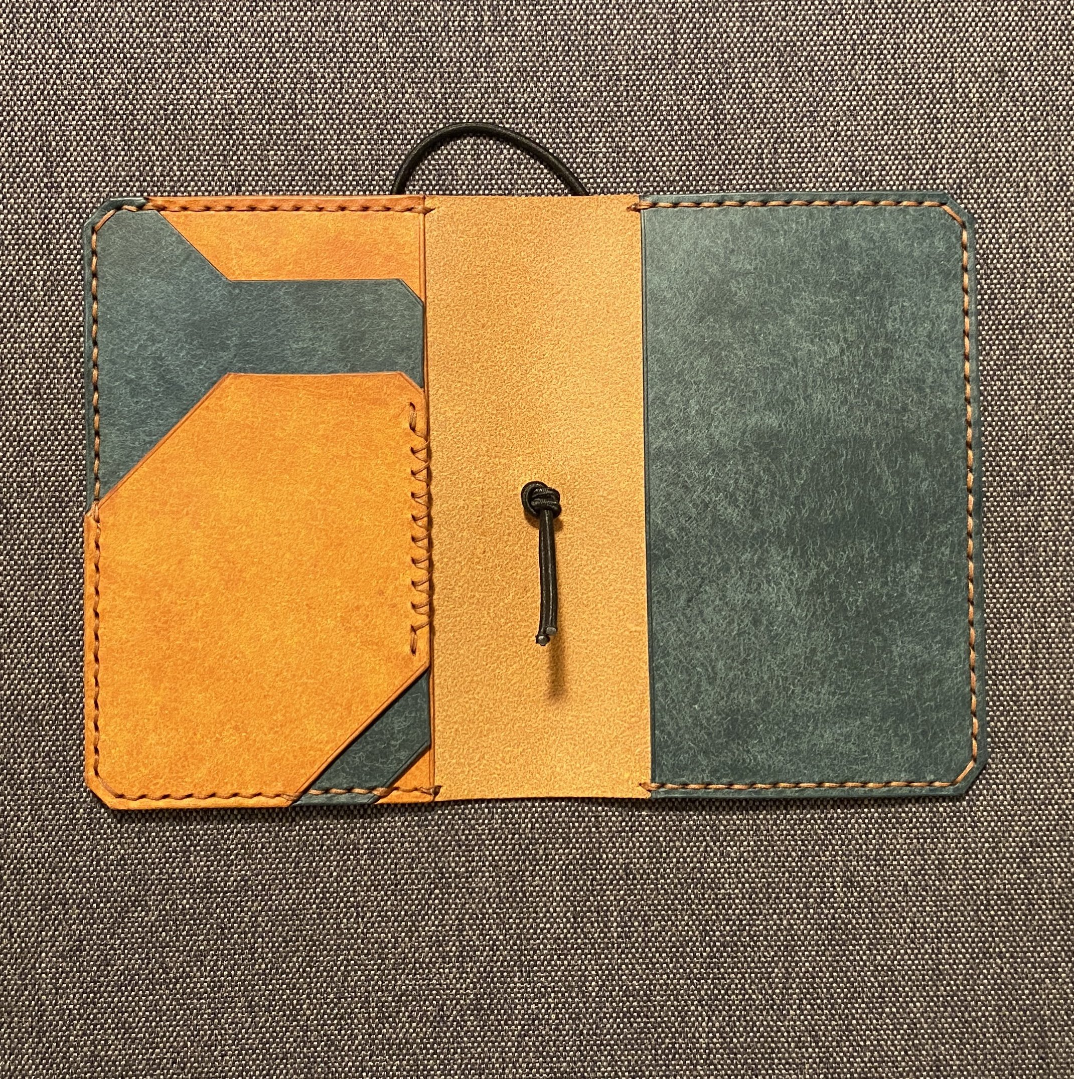 Notebook cover for LECHTTTURM 1917 A6, custom leather notebook cover —  Correa Creative LLC