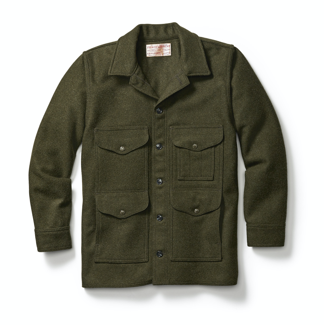 Klassifikation krølle Dyrt Filson Mackinaw Cruiser Forest Green Jacket — Portland outdoor store