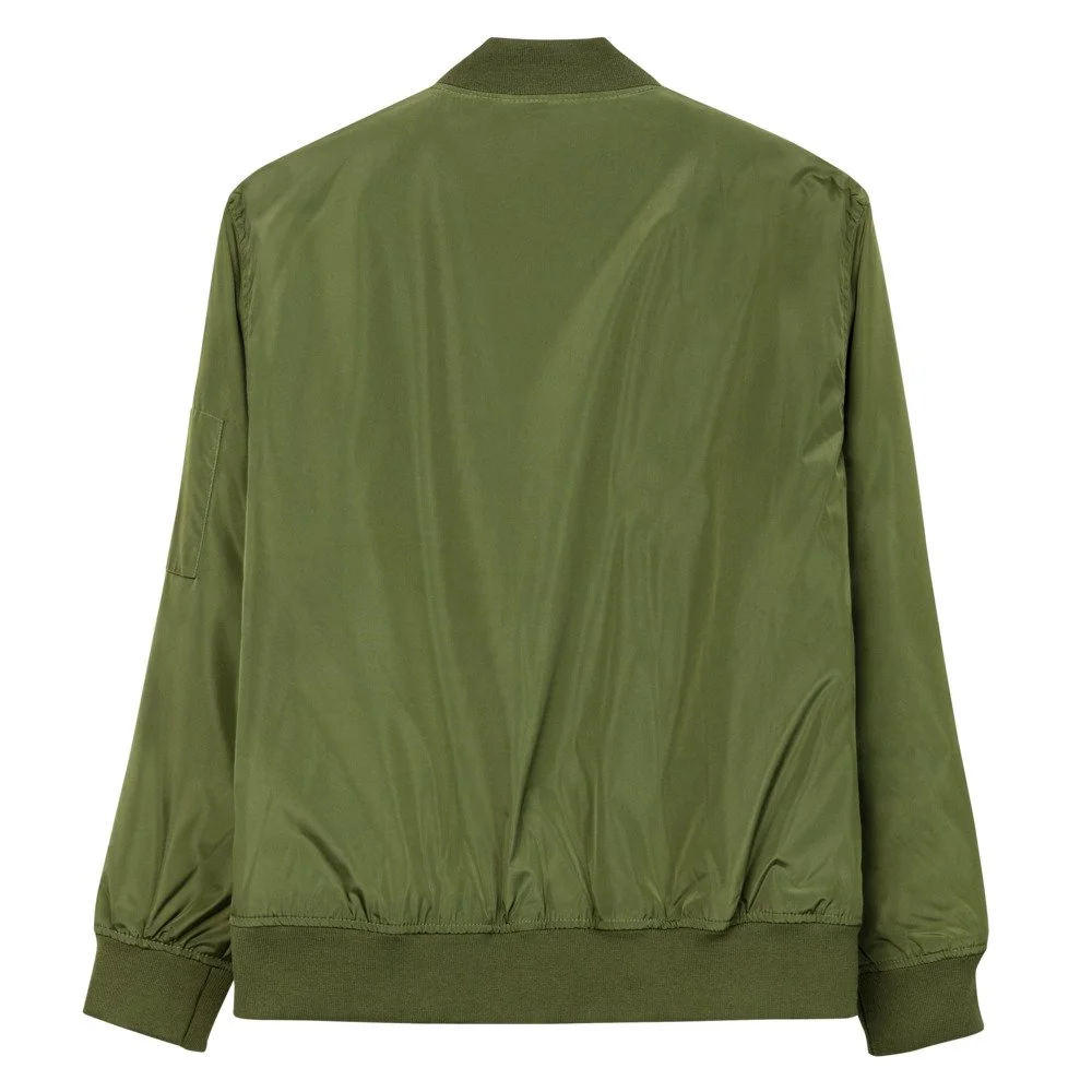 Fjord Aan het liegen Ga door Unisex #WAF bomber jacket — Faith Tabernacle