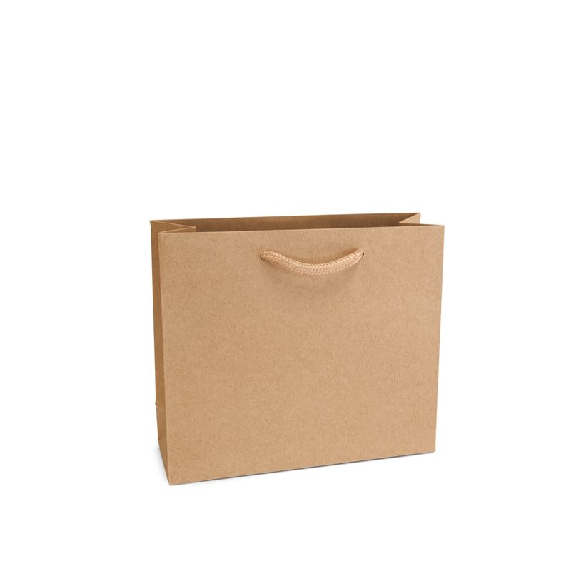 Brown Kraft Eco Luxury Carrier Bags with Rope Handles are a Must
