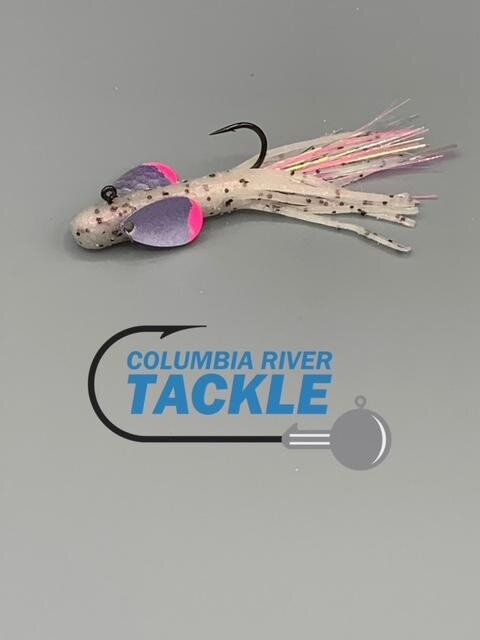 Columbia River Tackle Sculpin Jig 3/4 Oz. Glow, 2 Pack