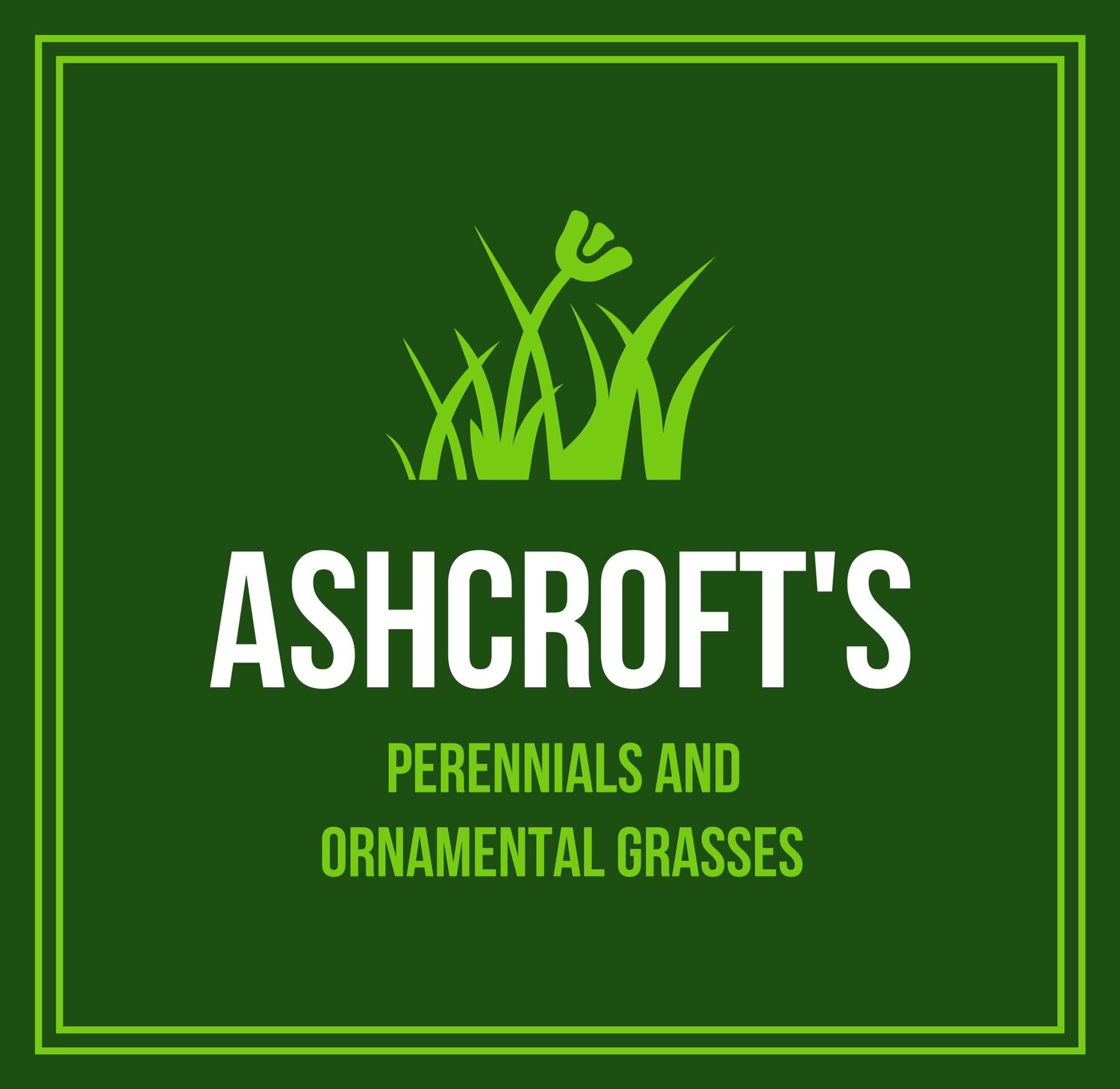 Ashcroft&#39;s Perennials and Ornamental Grasses