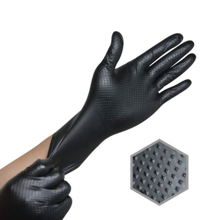 Nitrile Diamond Grip Gloves — Chem Tek