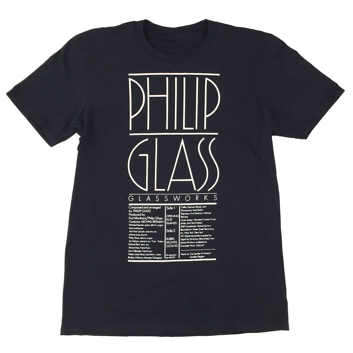 Philip glass glassworks opening