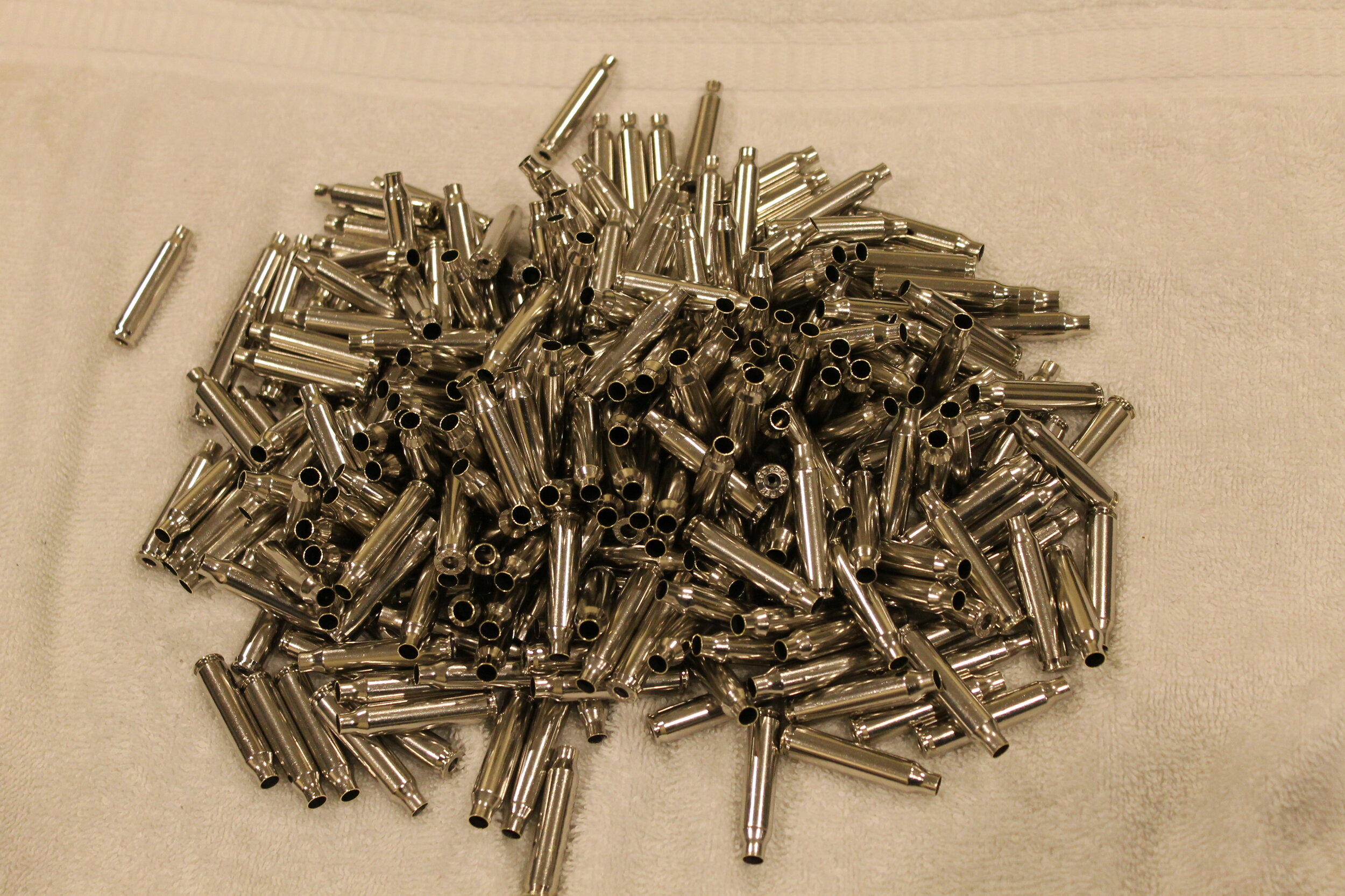 223 Remington Nickel, Once Fired, Fully Processed — Revolution Brass