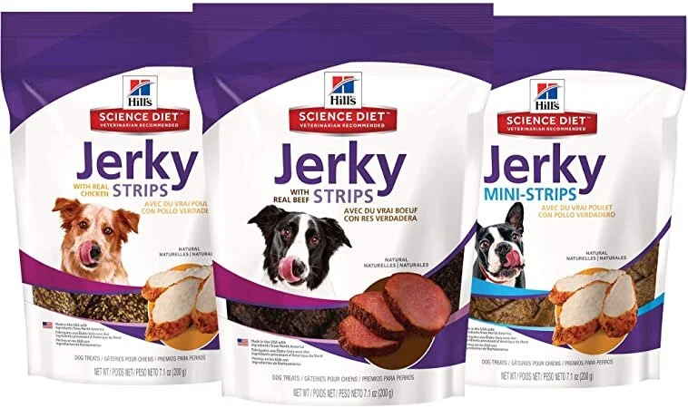 science diet jerky mini strips