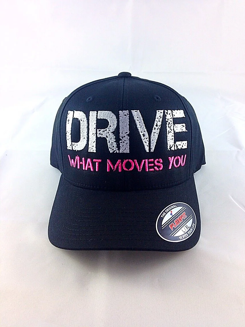 blue and black dc hat