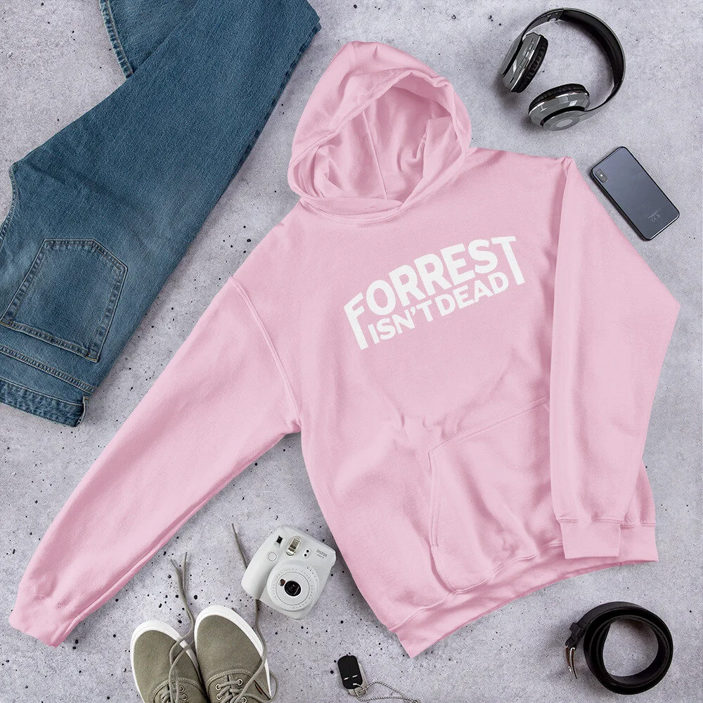 FiD Typeface Skull Unisex Heavy Blend Hoodie Gildan 18500 Pink