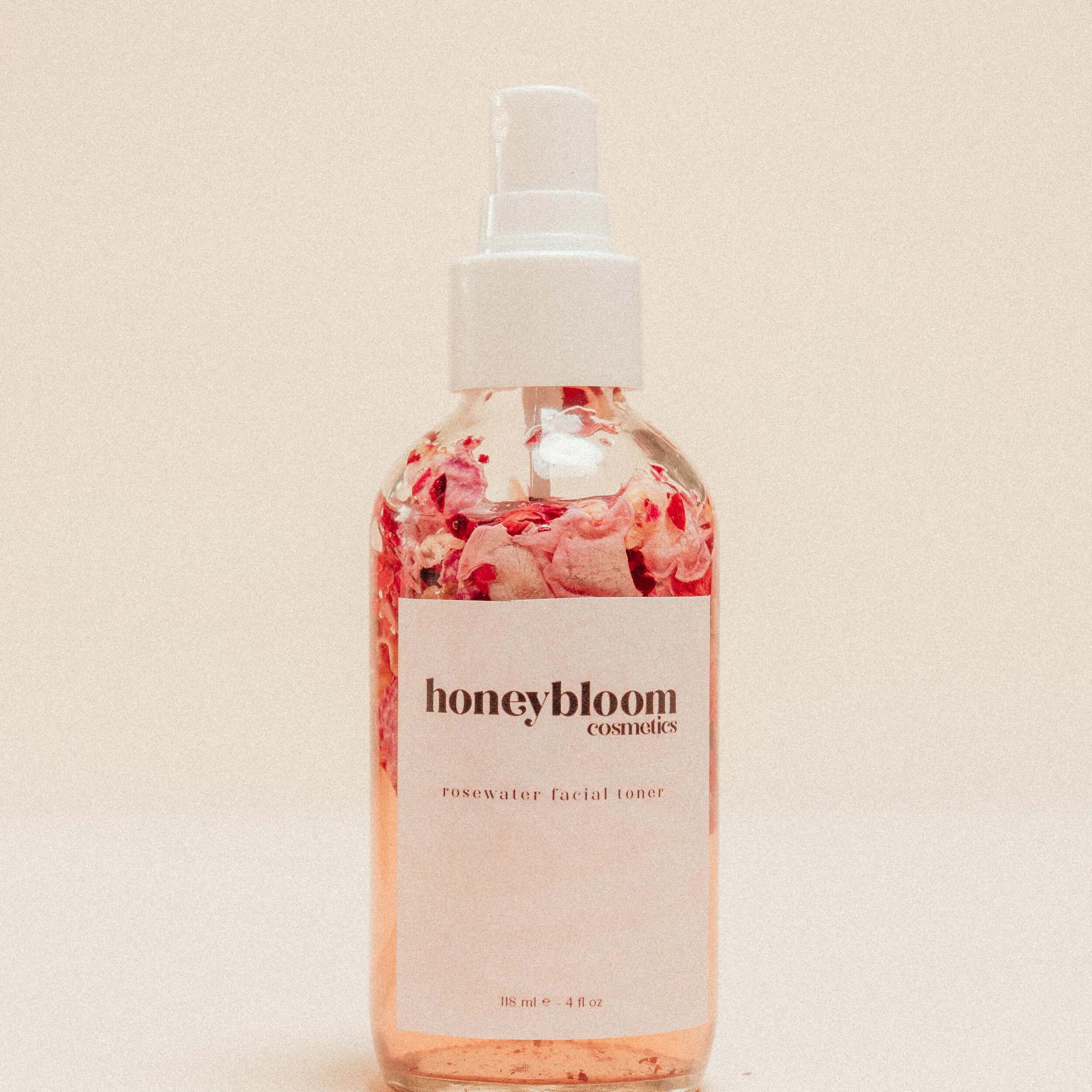 honey and rose water toner