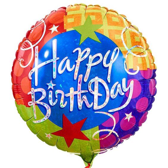 Happy Birthday Mylar Balloon — Flowers By Faro
