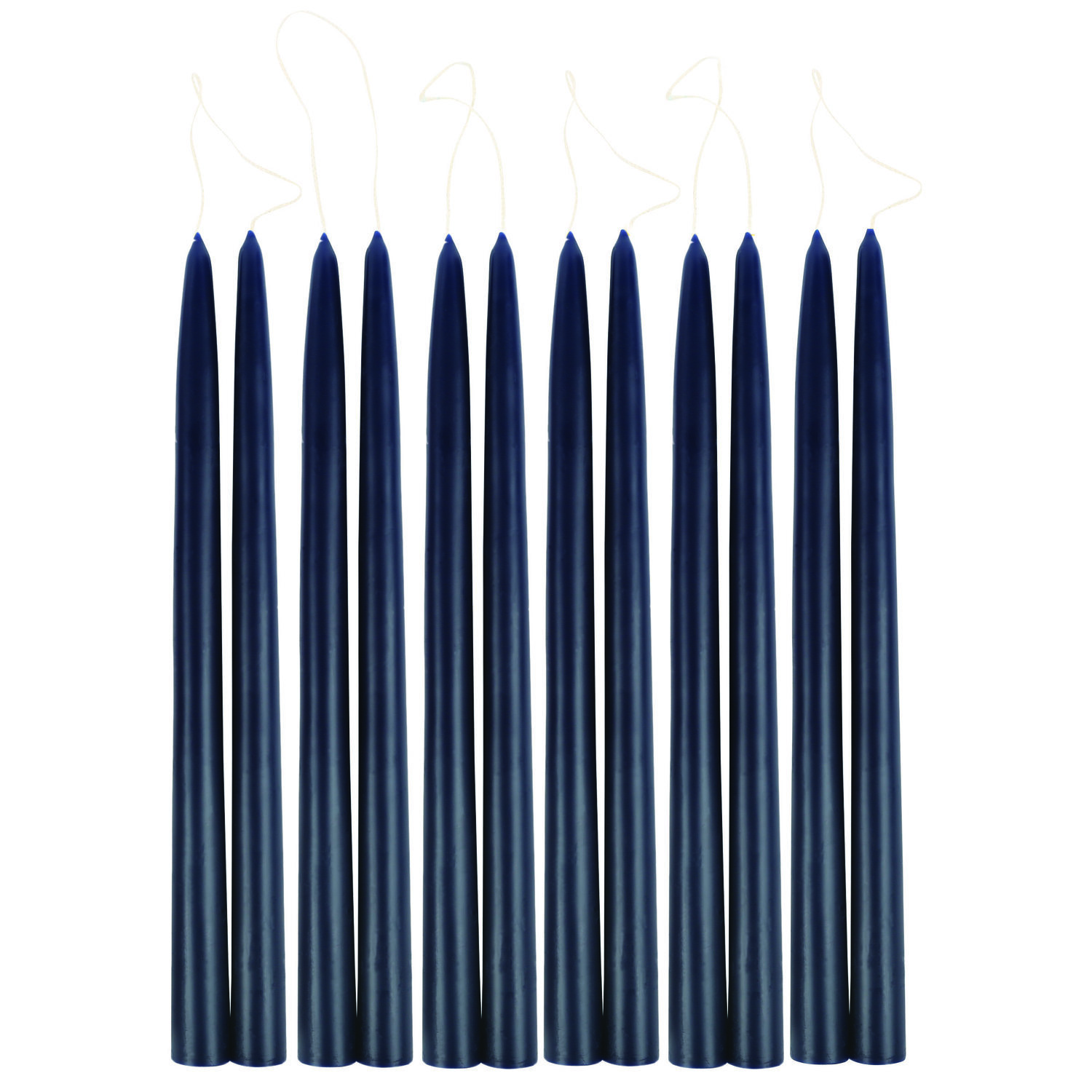 Festival of Lights ~ Hand Painted Gilded Taper Candles in Cotton (Tapers - Set of 4in - 9inIn) by Saffron Marigold