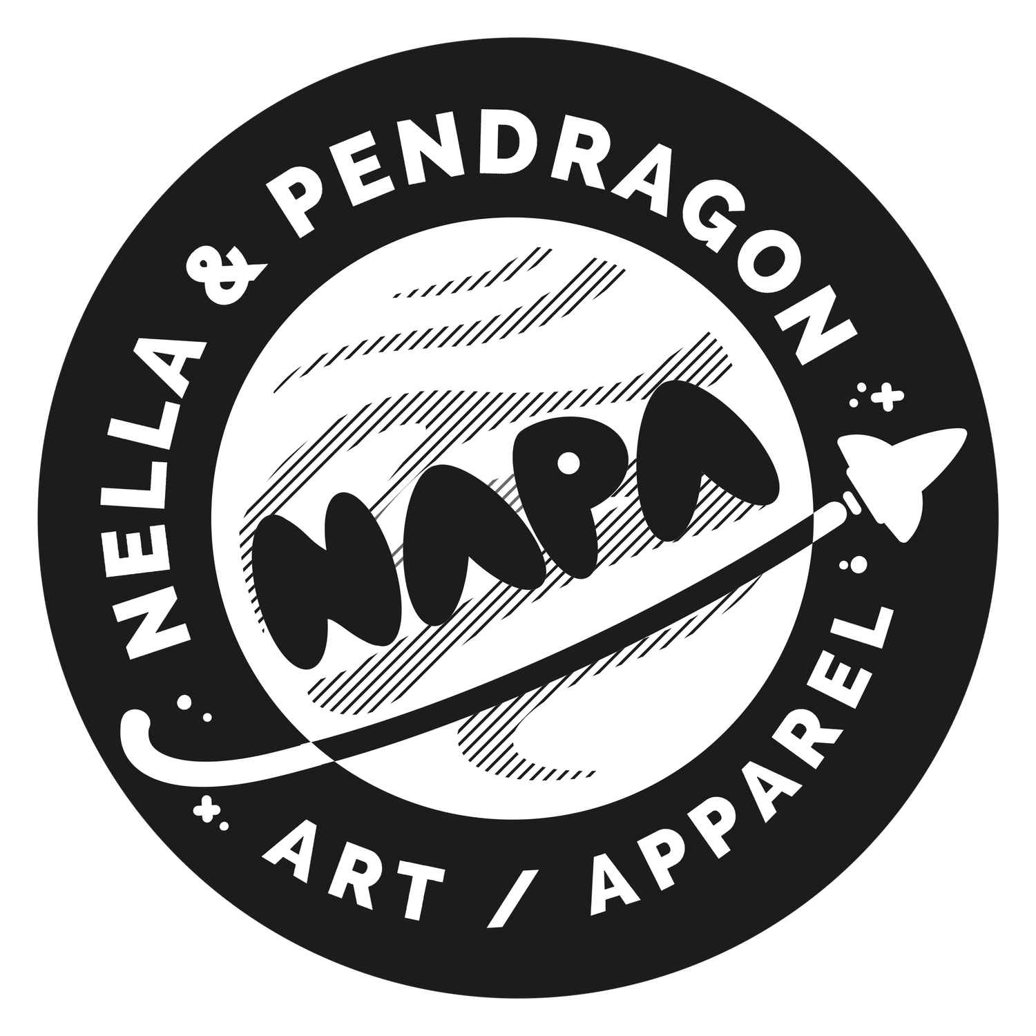 Nella and Pendragon Art