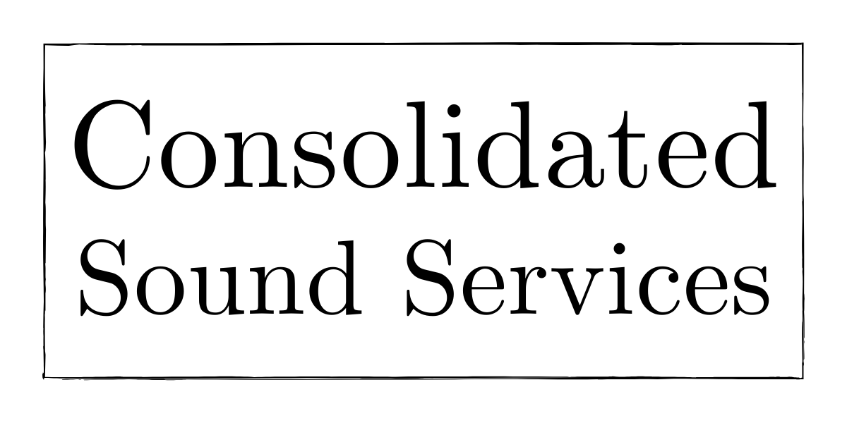 Consolidated Sound Services 