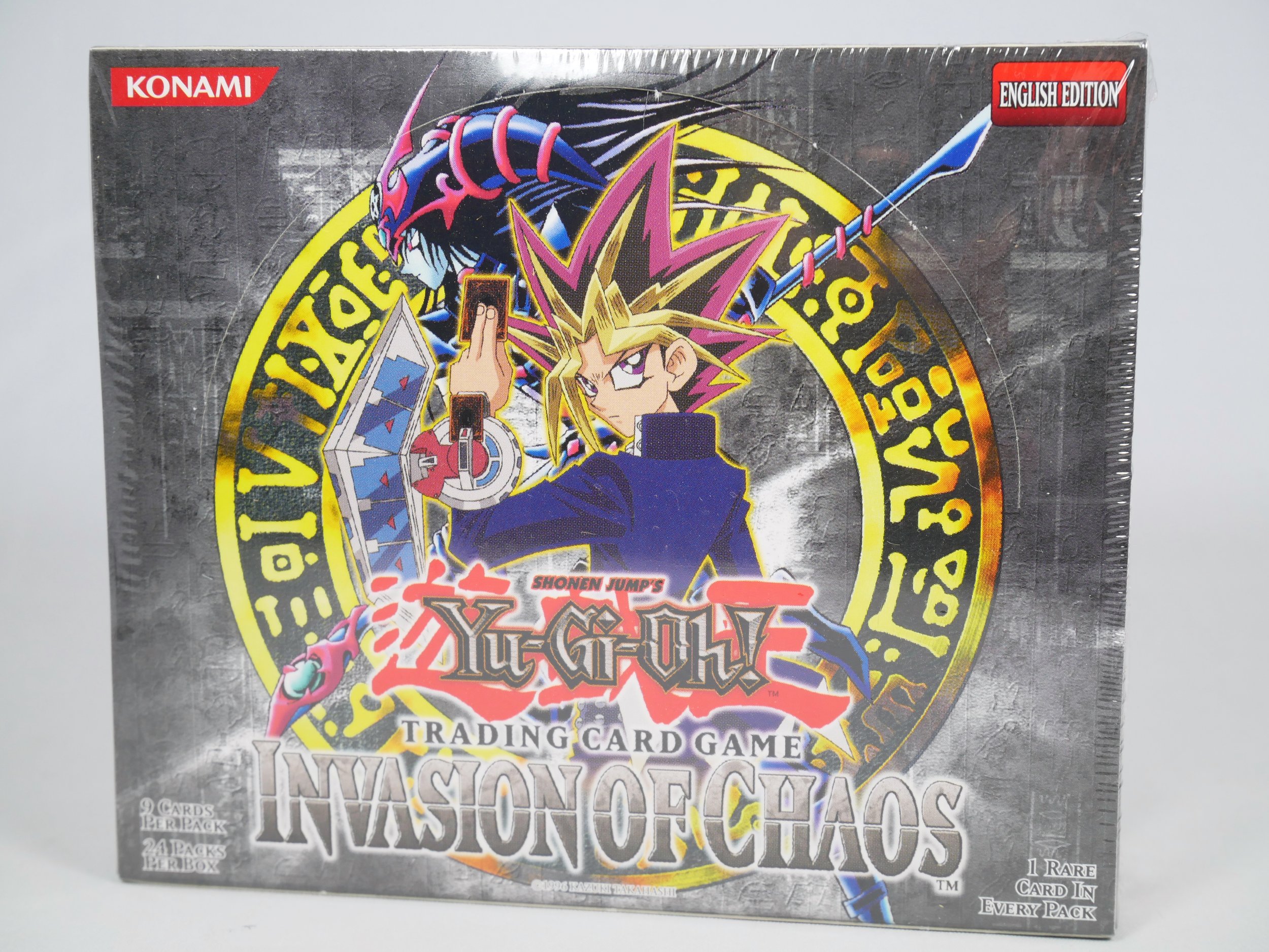 Yugioh Invasion of Chaos Booster Box IOC Unlimited Sealed 24 Yugioh Invasion of Chaos Booster Box IOC Unlimited Sealed 24